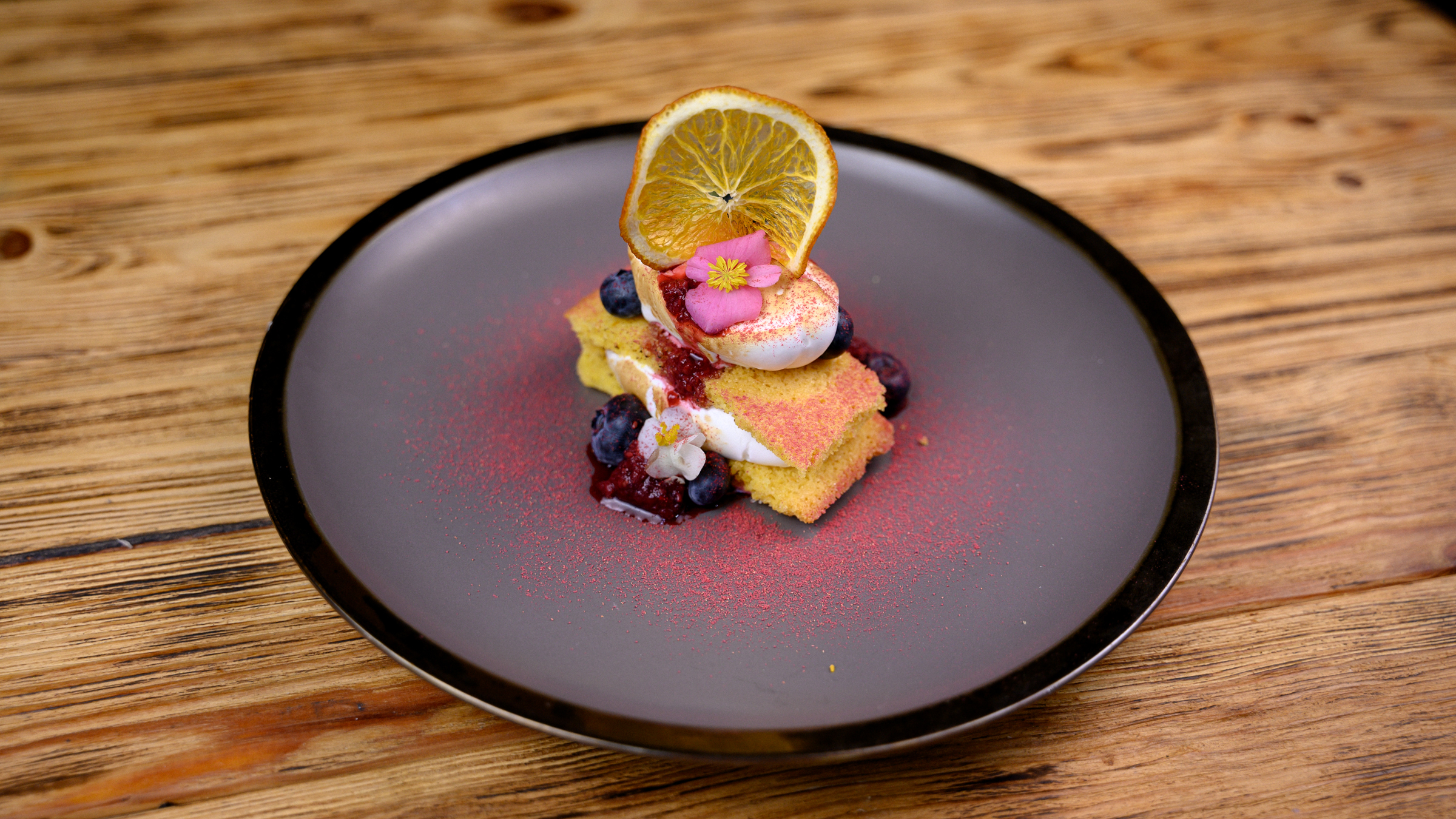 Рецепт Оrange & Polenta cake